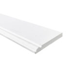 Torus Primed White Skirting Board 144x4200x18mm