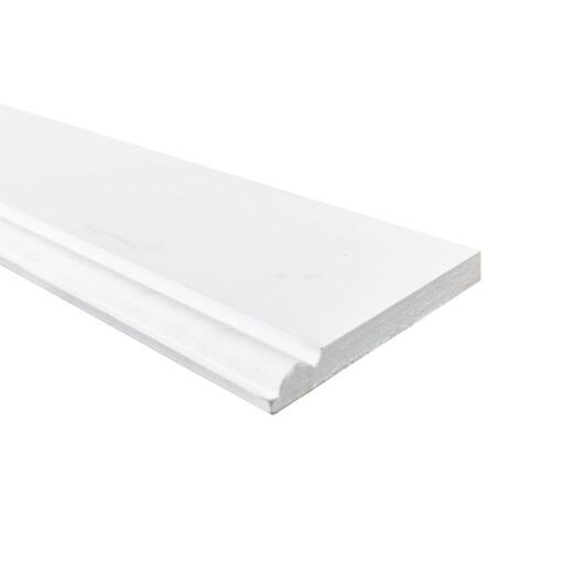 Torus Primed White Skirting Board 144mm