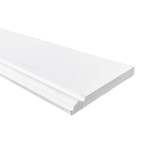 Torus Primed White Skirting Board 169mm