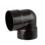 Tetraflow 32mm Knuckle 90' Bend Black