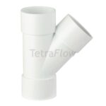 Tetraflow 50mm Branch 135 White