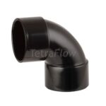 Tetraflow 50mm Bend 92' Black