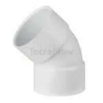 Tetraflow 50mm Bend 135' White