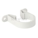 Tetraflow 40mm Pipe Support Bracket White