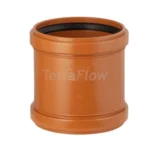 Tetraflow U/G 110mm Coupling With Centre Stop