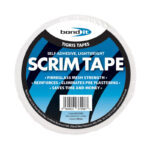 Scrim Tape Lightweight White - 48mm X 90m