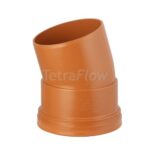 Tetraflow U/G 110mm Bend 15' Single Socket