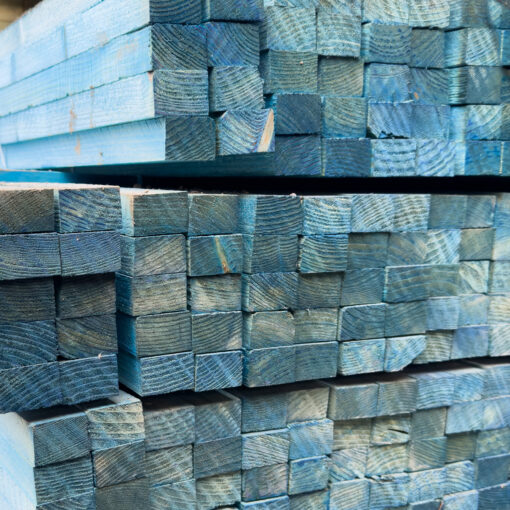 Blue Treated Roofing Battens 25x50mm